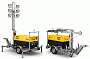 Осветительные мачты Atlas Copco на базе дизельных генераторов QAX и QAS